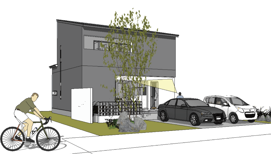 下屋有りタイプ